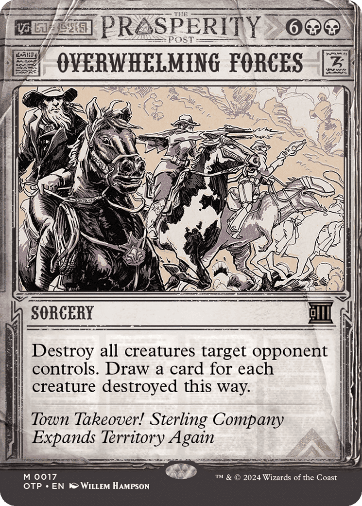 Overwhelming Forces — Breaking News — Magic: The Gathering