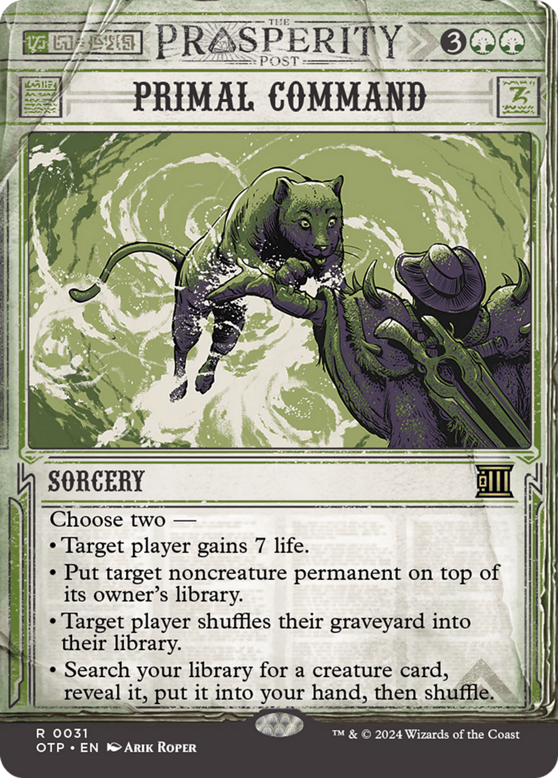 Commandement primordial — Breaking News — Magic: The Gathering