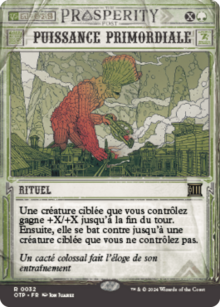 Puissance primordiale — Breaking News — Magic: The Gathering