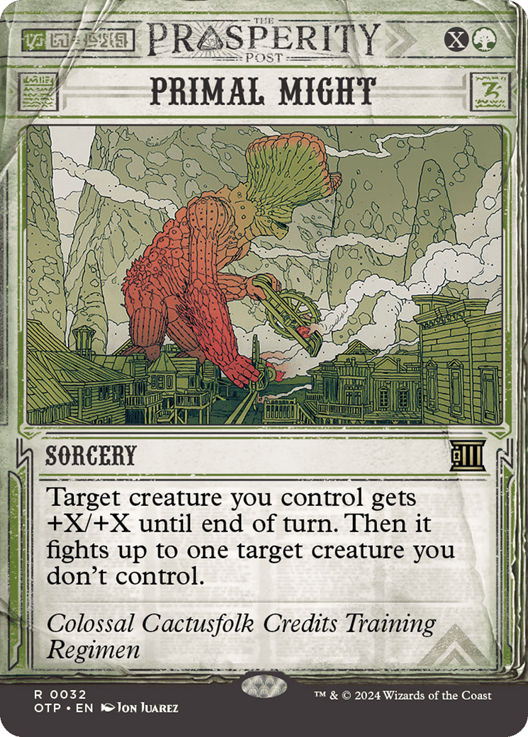 Primal Might — Breaking News — Magic: The Gathering