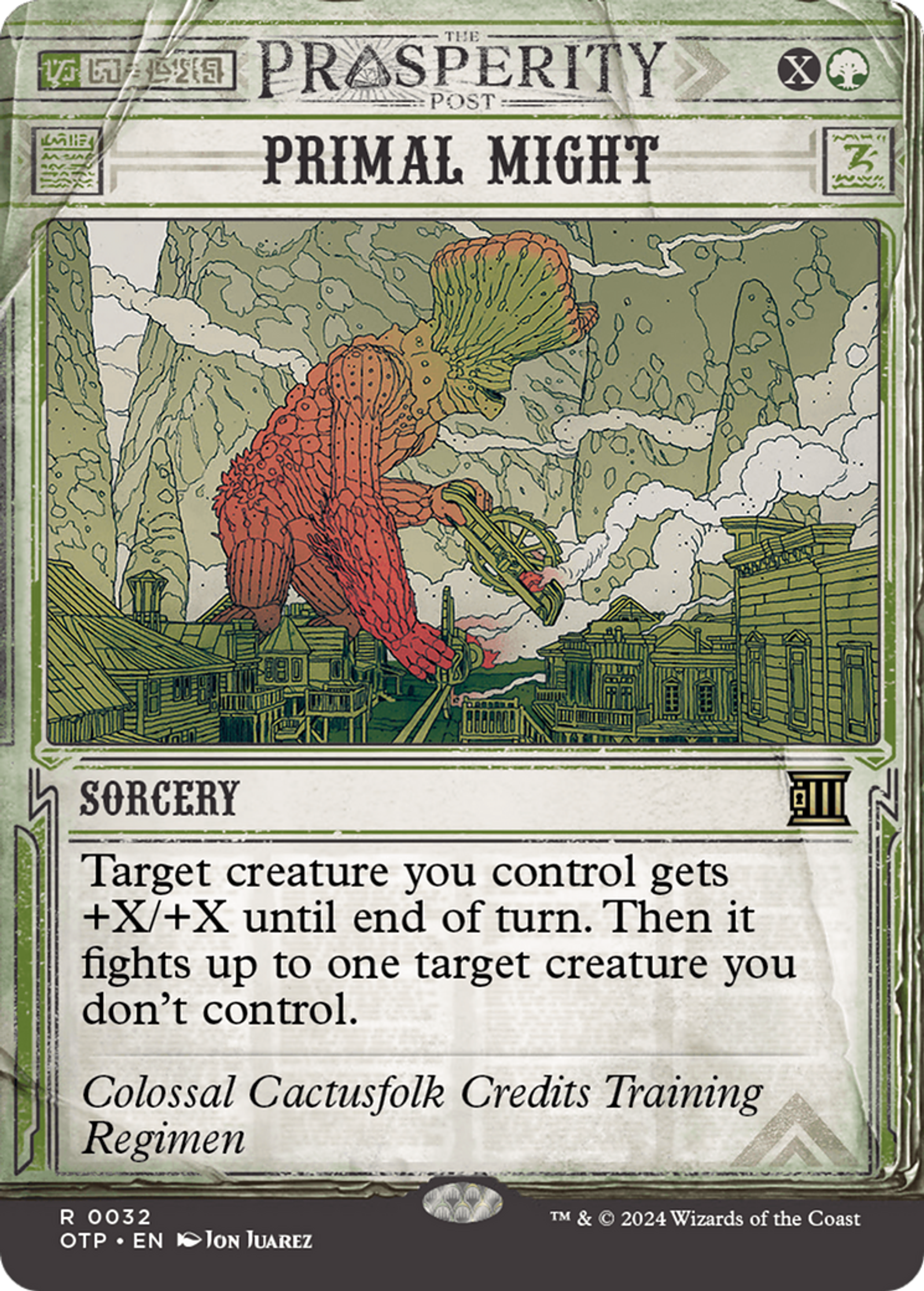 Primal Might — Breaking News — Magic: The Gathering