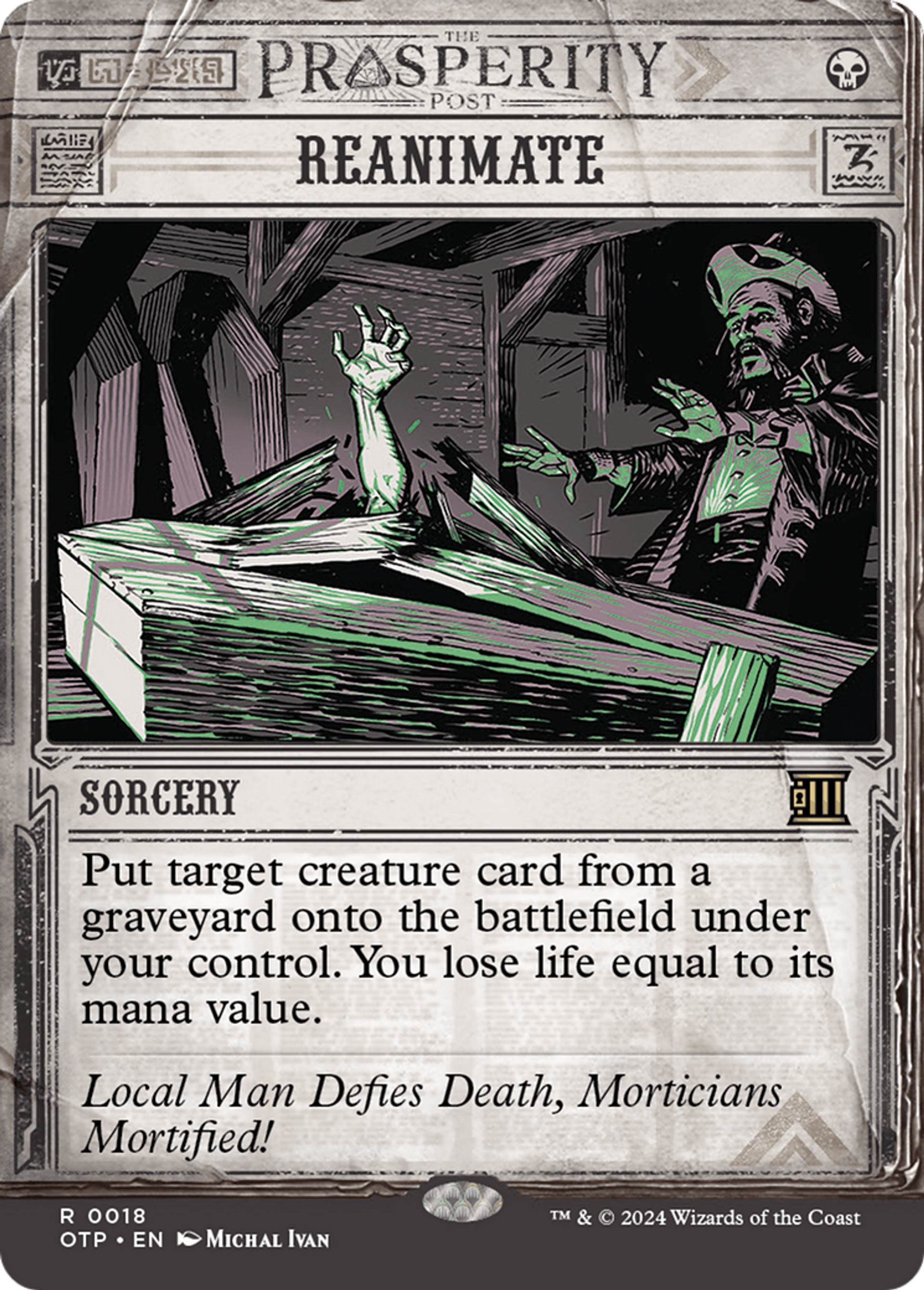 Réanimation — Breaking News — Magic: The Gathering