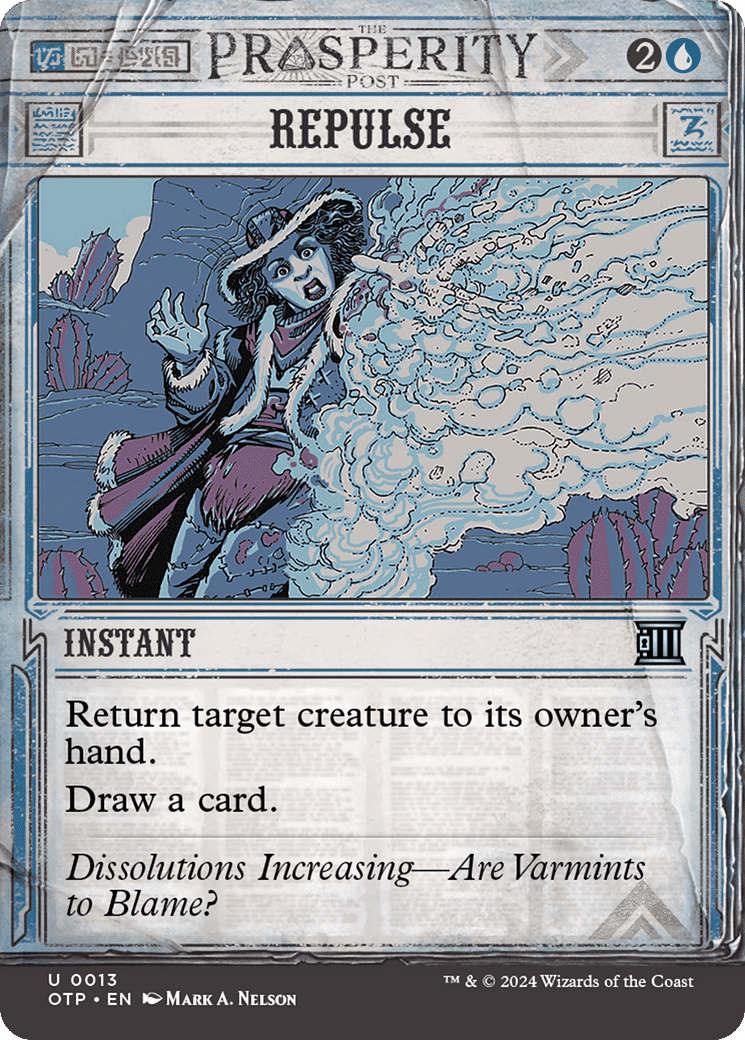 Repulse — Breaking News — Magic: The Gathering