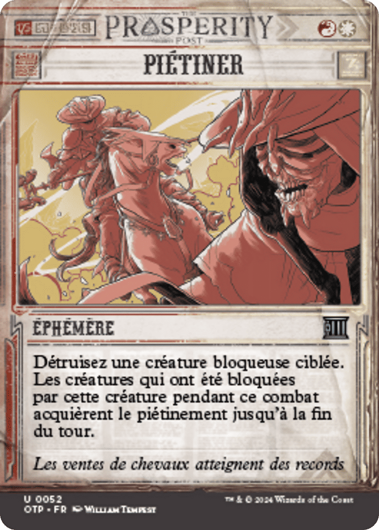 Piétiner — Breaking News — Magic: The Gathering