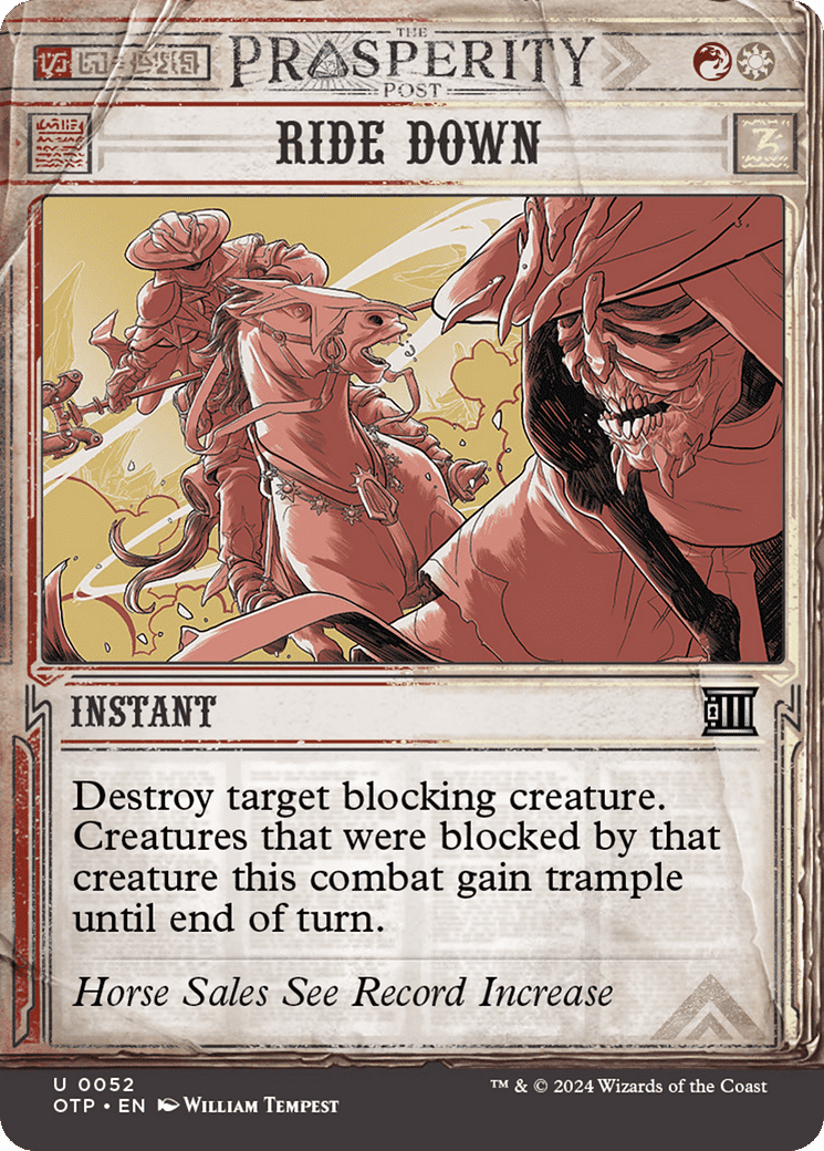 Ride Down — Breaking News — Magic: The Gathering