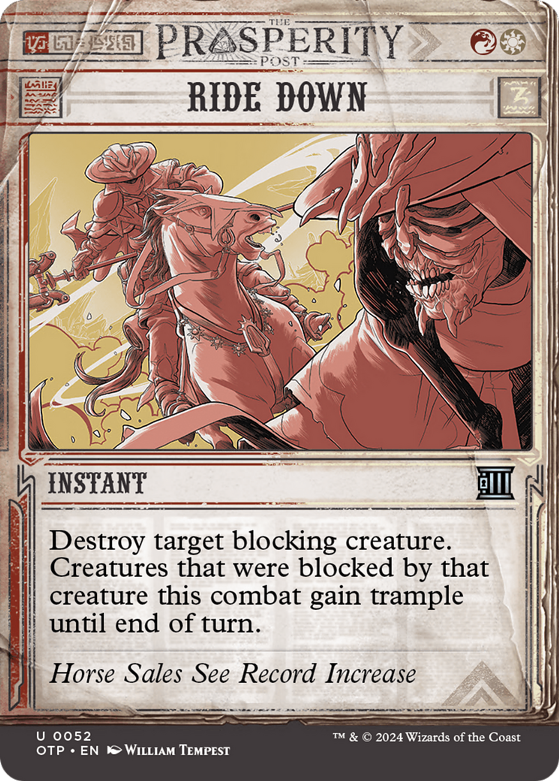 Piétiner — Breaking News — Magic: The Gathering