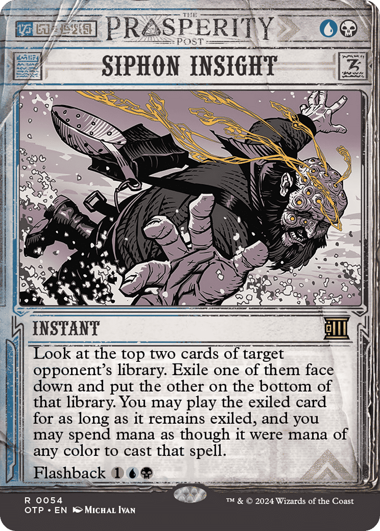 Siphon Insight — Breaking News — Magic: The Gathering