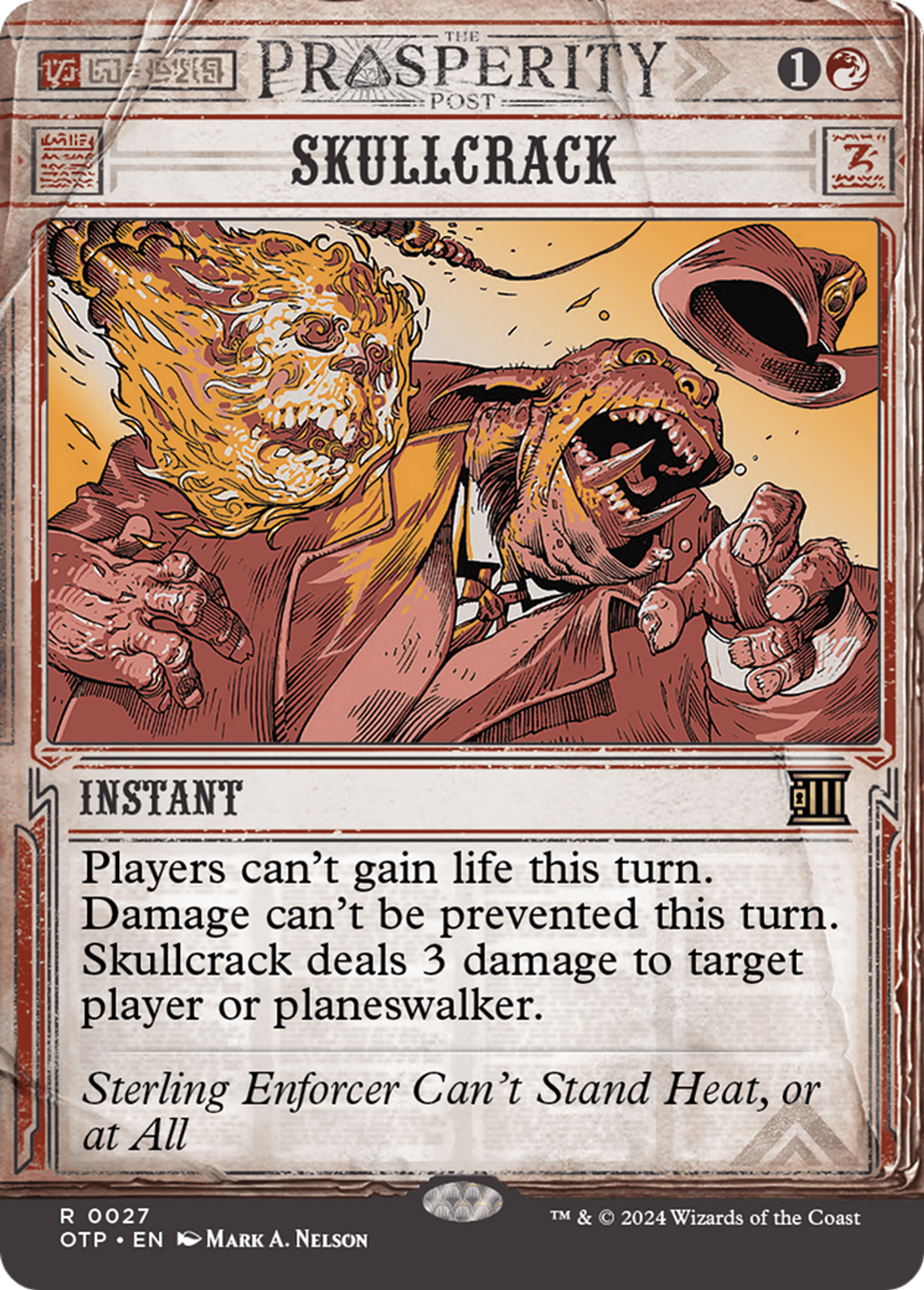 Skullcrack — Breaking News — Magic: The Gathering