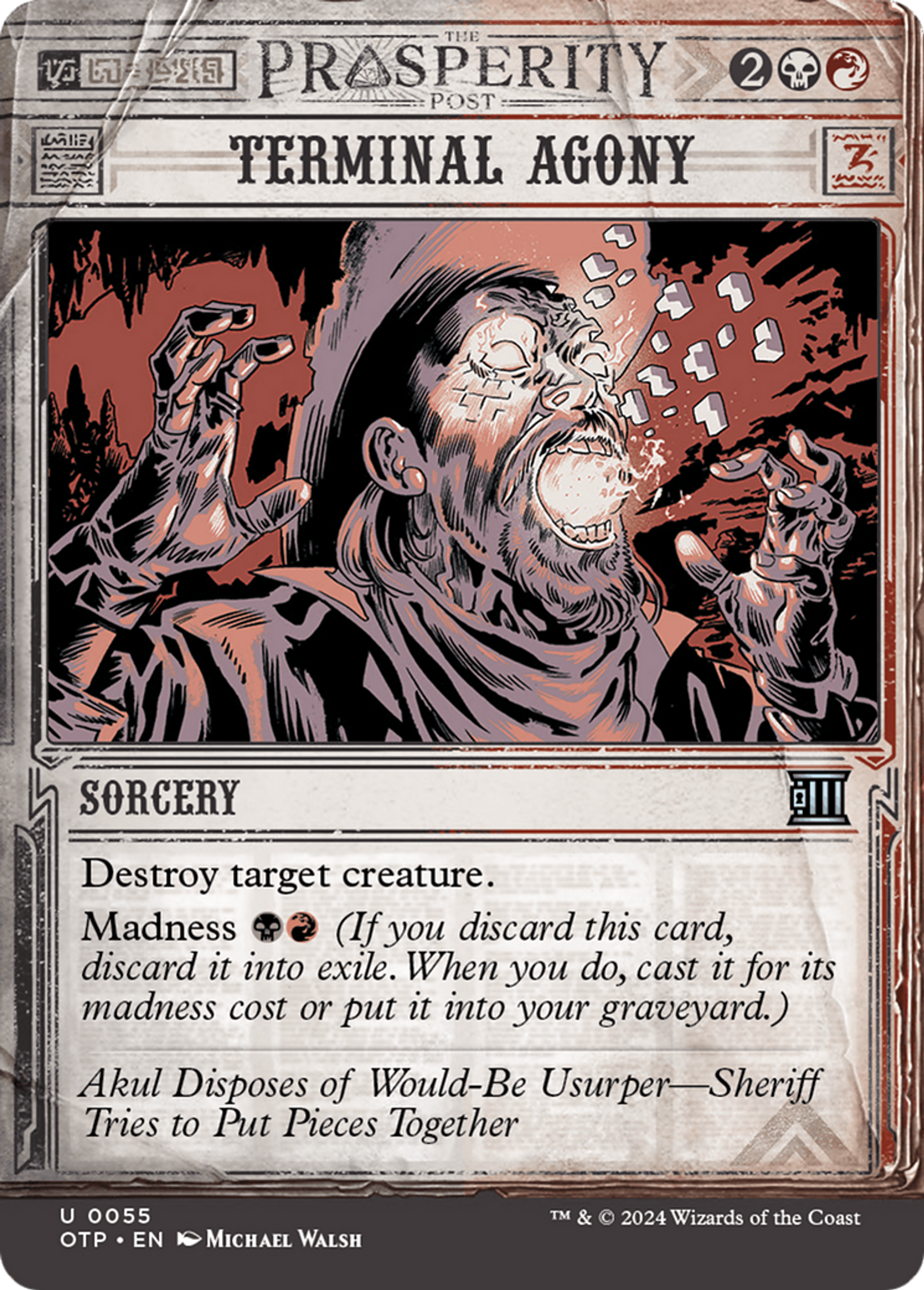 Terminal Agony — Breaking News — Magic: The Gathering