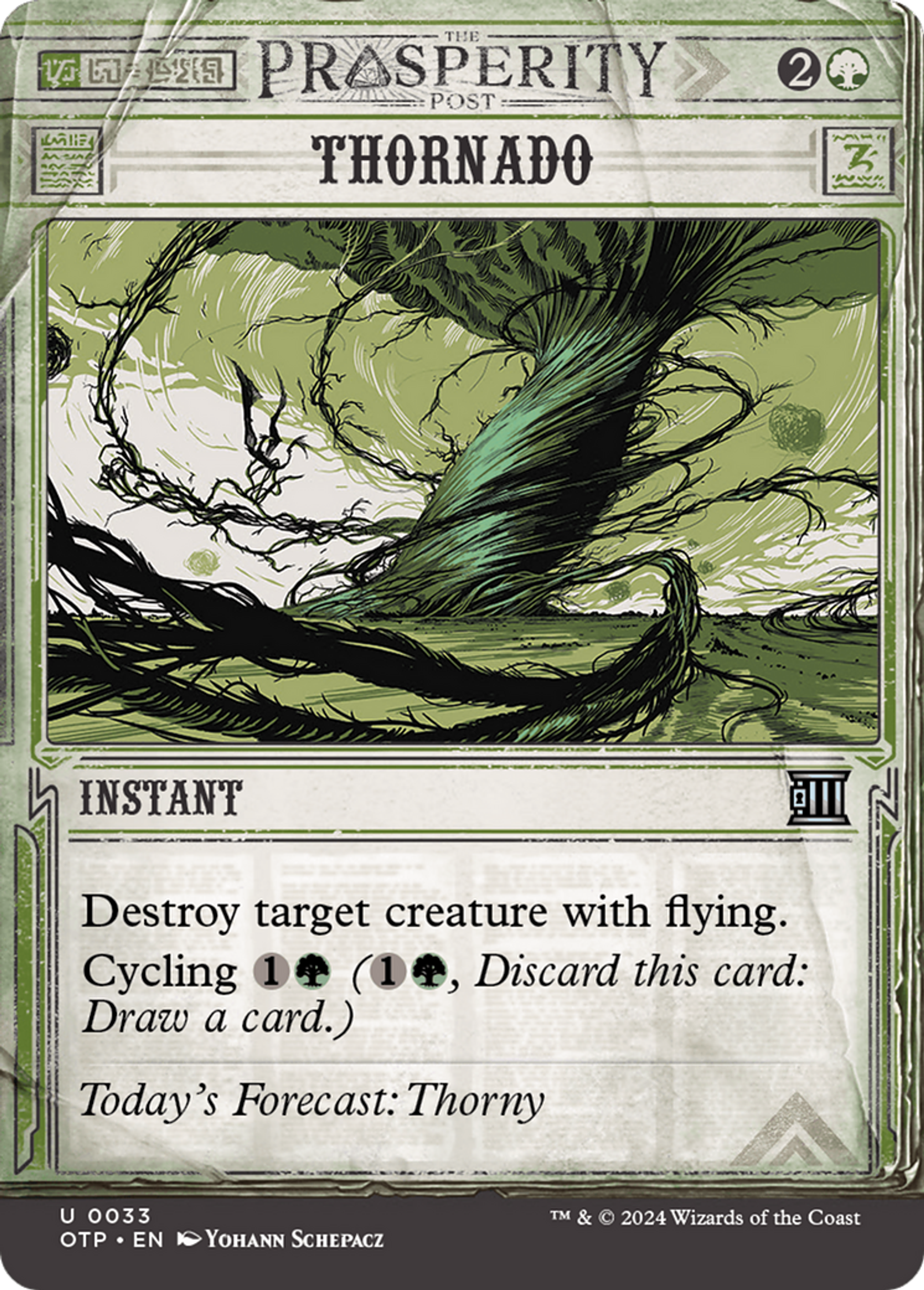 Tourbillon d'épines — Breaking News — Magic: The Gathering