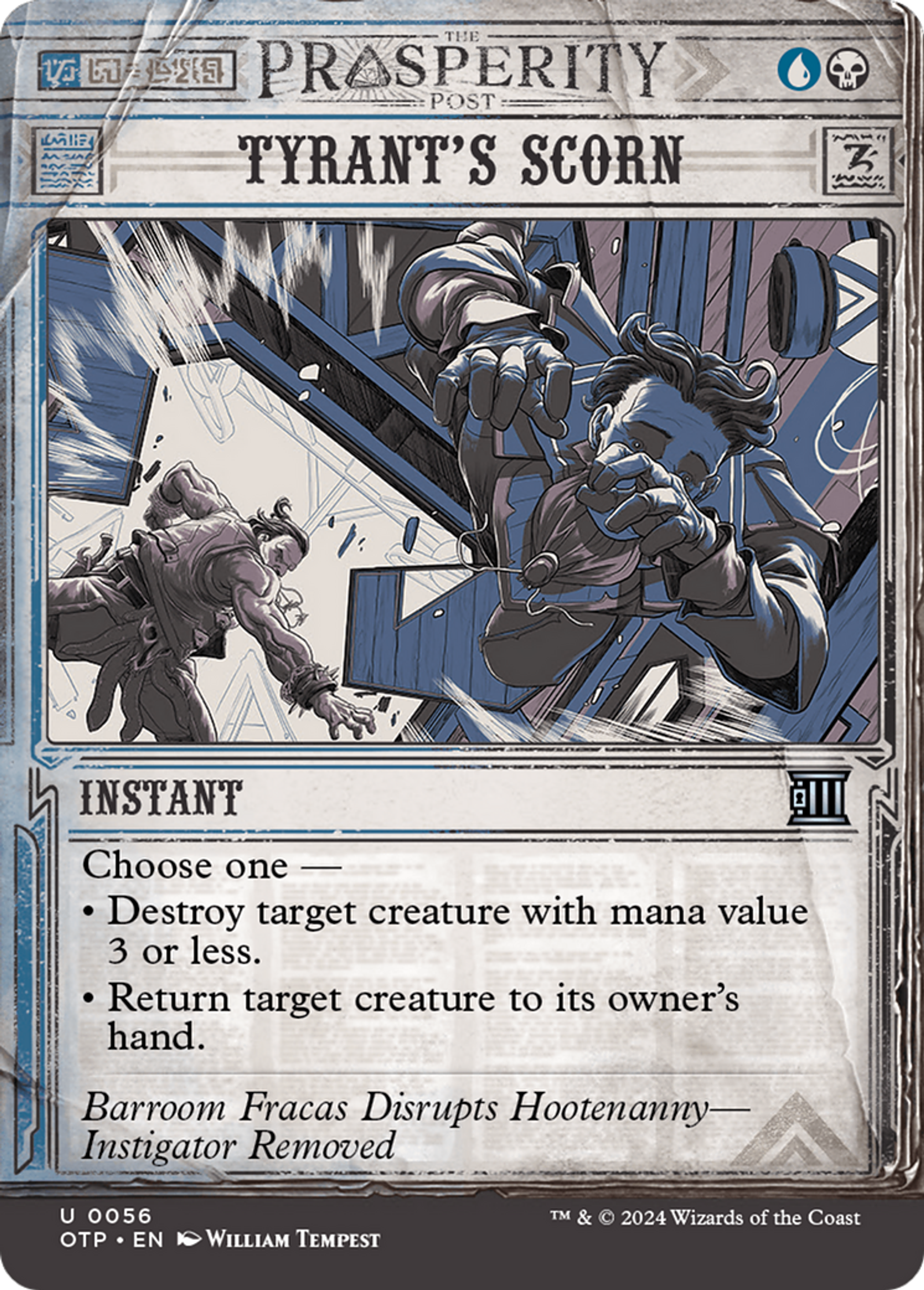 Mépris selon le Tyran — Breaking News — Magic: The Gathering