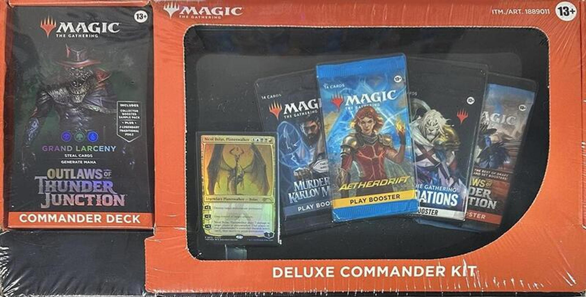 Outlaws of Thunder Junction Deluxe Commander Kit Grand Larceny — Outlaws of Thunder Junction Commander — Magic: The Gathering