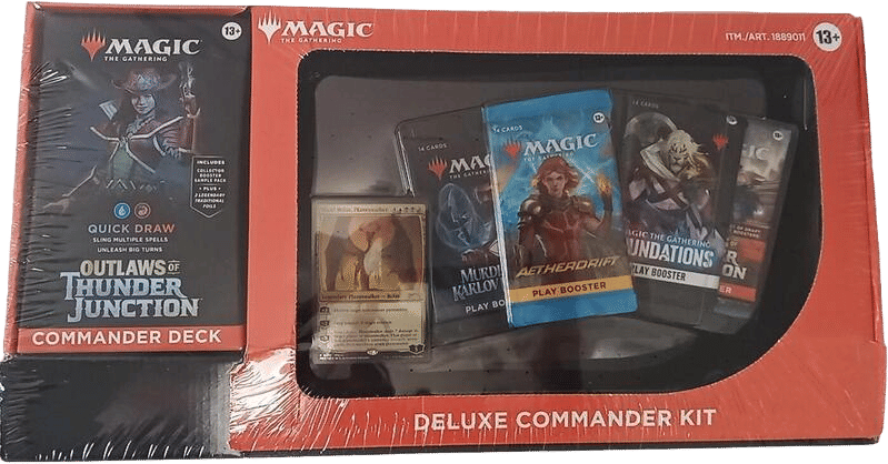 Deluxe Commander Kit Les hors-la-loi de Croisetonnerre – Quick Draw — Outlaws of Thunder Junction Commander — Magic: The Gathering
