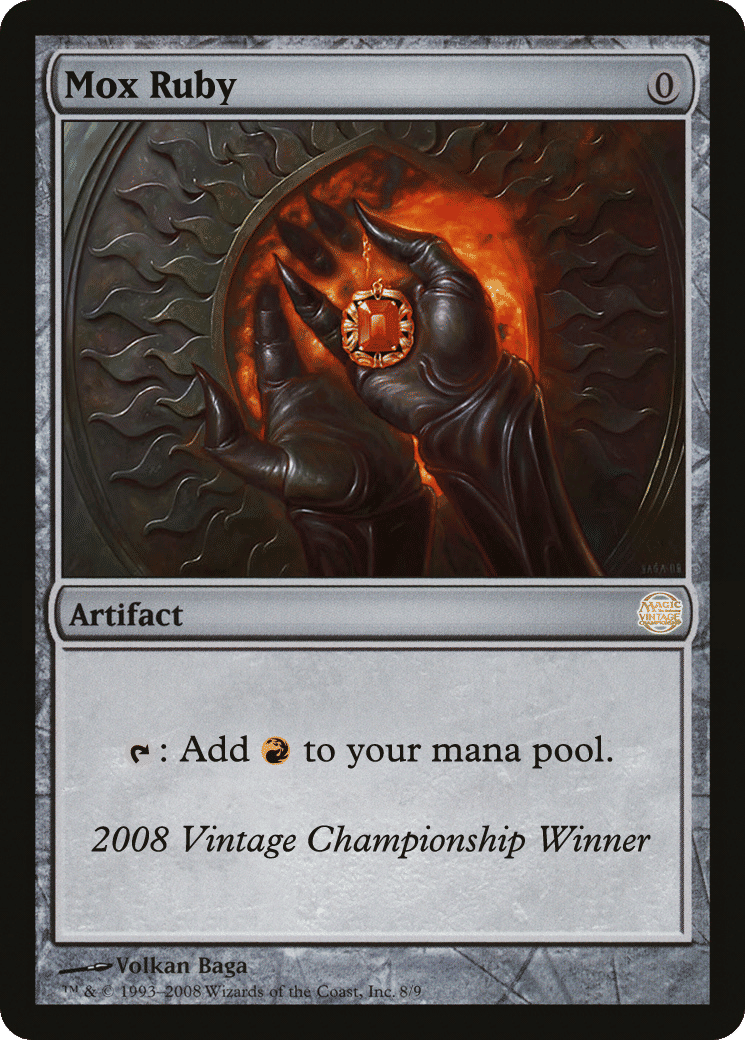 Mox Ruby — Vintage Championship — Magic: The Gathering