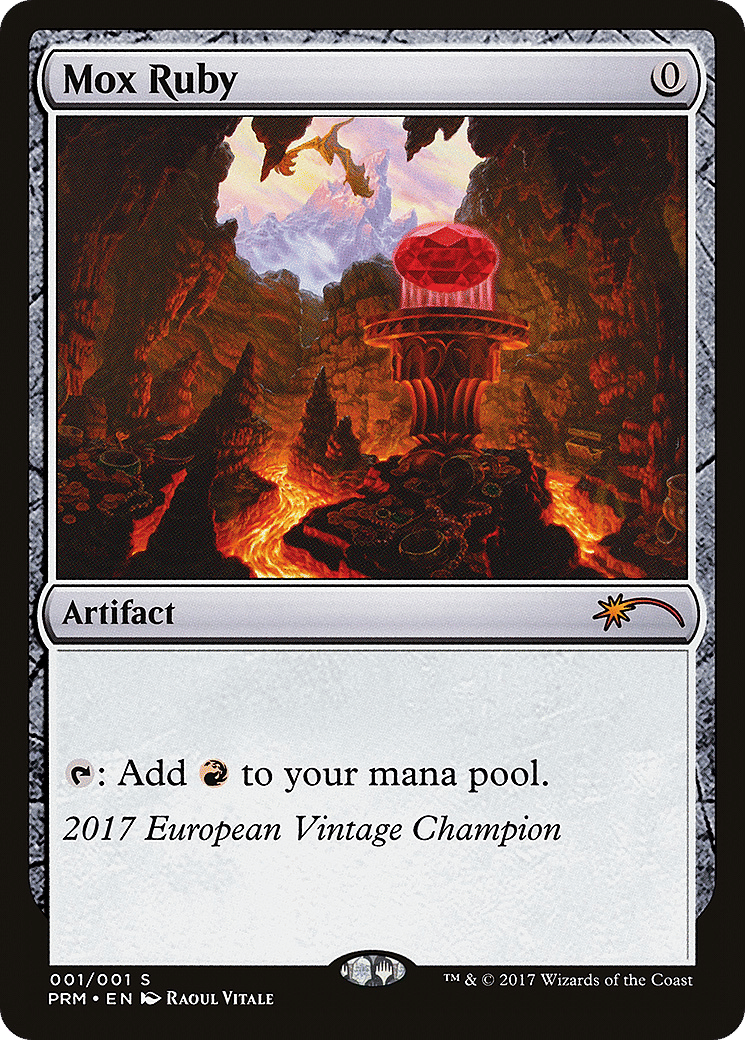 Mox Ruby — Vintage Championship — Magic: The Gathering