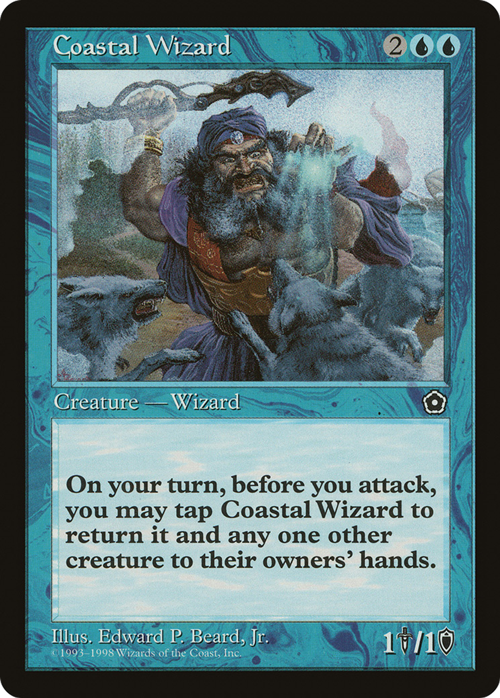 Magicien de la cote — Portal Second Age — Magic: The Gathering