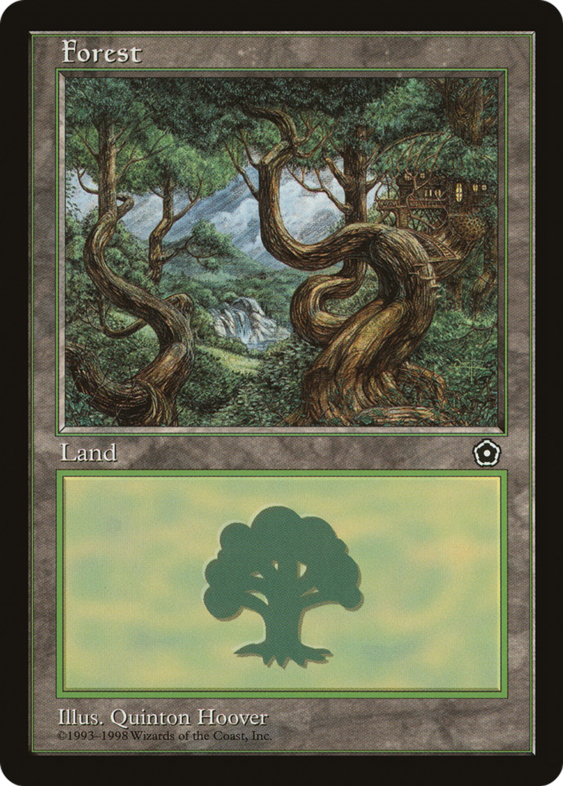 Forest — Portal Second Age — Magic: The Gathering