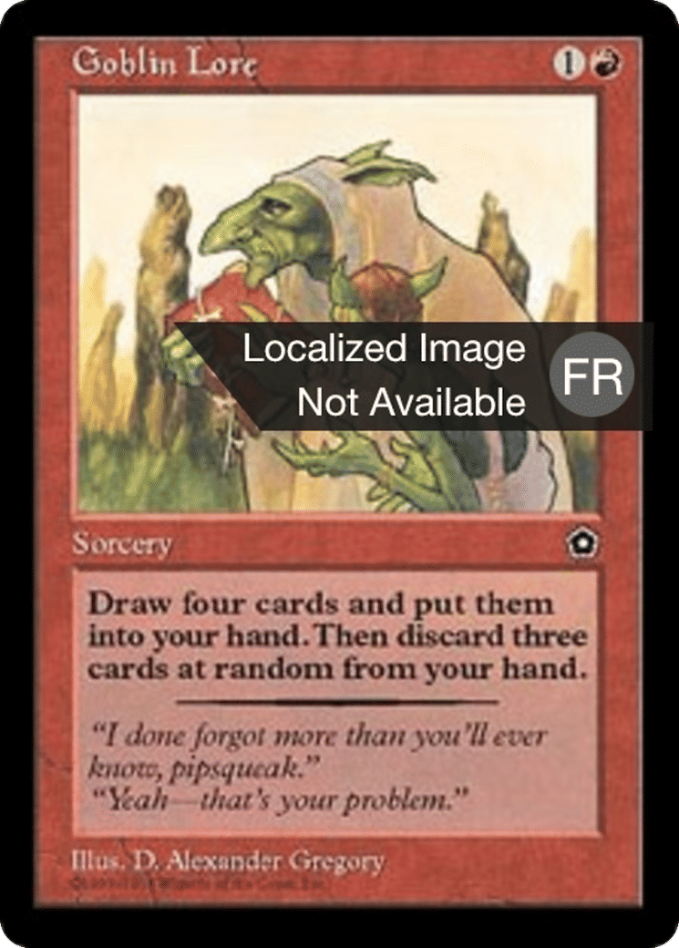 Sapience gobeline — Portal Second Age — Magic: The Gathering