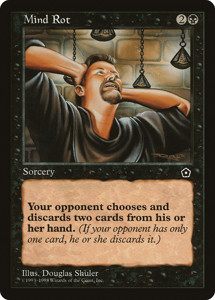 Mind Rot — Portal Second Age — Magic: The Gathering