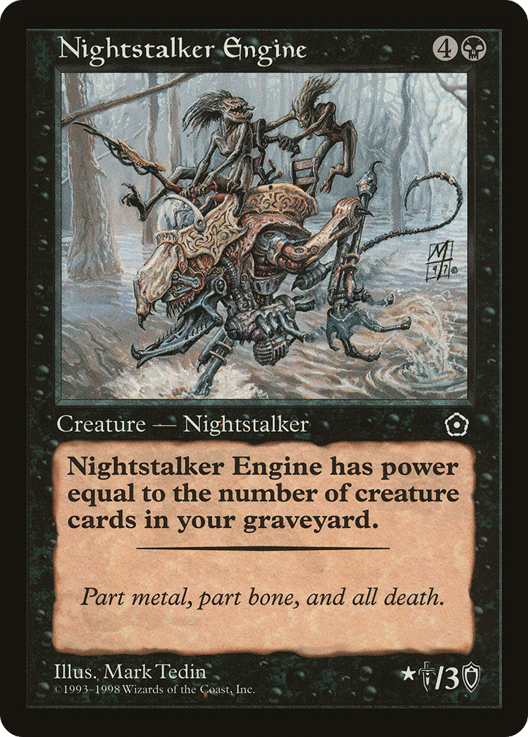Nightstalker Engine — Portal Second Age — Magic: The Gathering