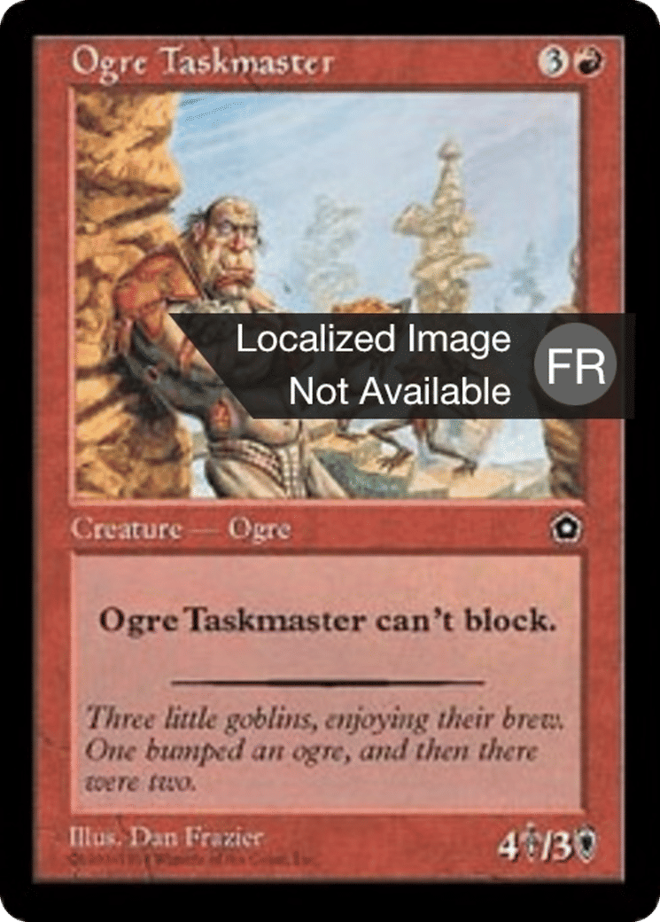 Surveillant ogre — Portal Second Age — Magic: The Gathering