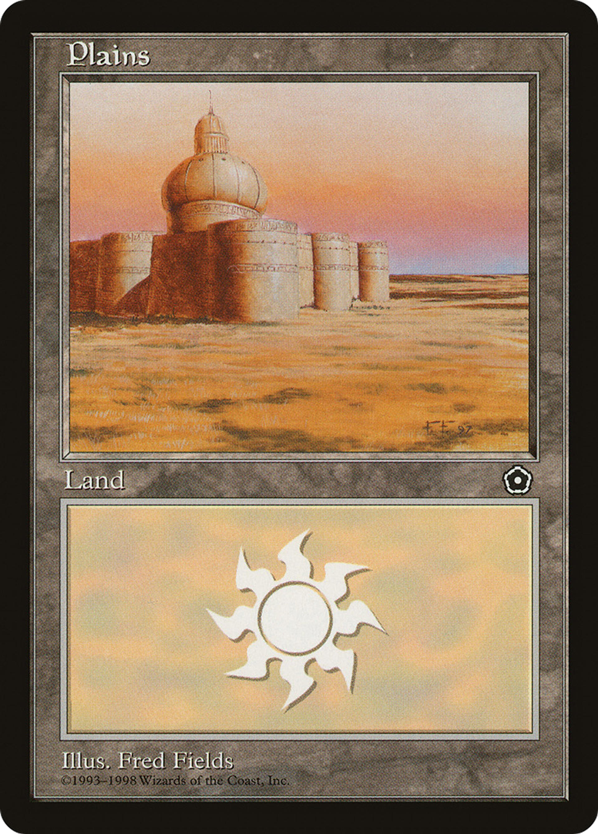 Plaine — Portal Second Age — Magic: The Gathering