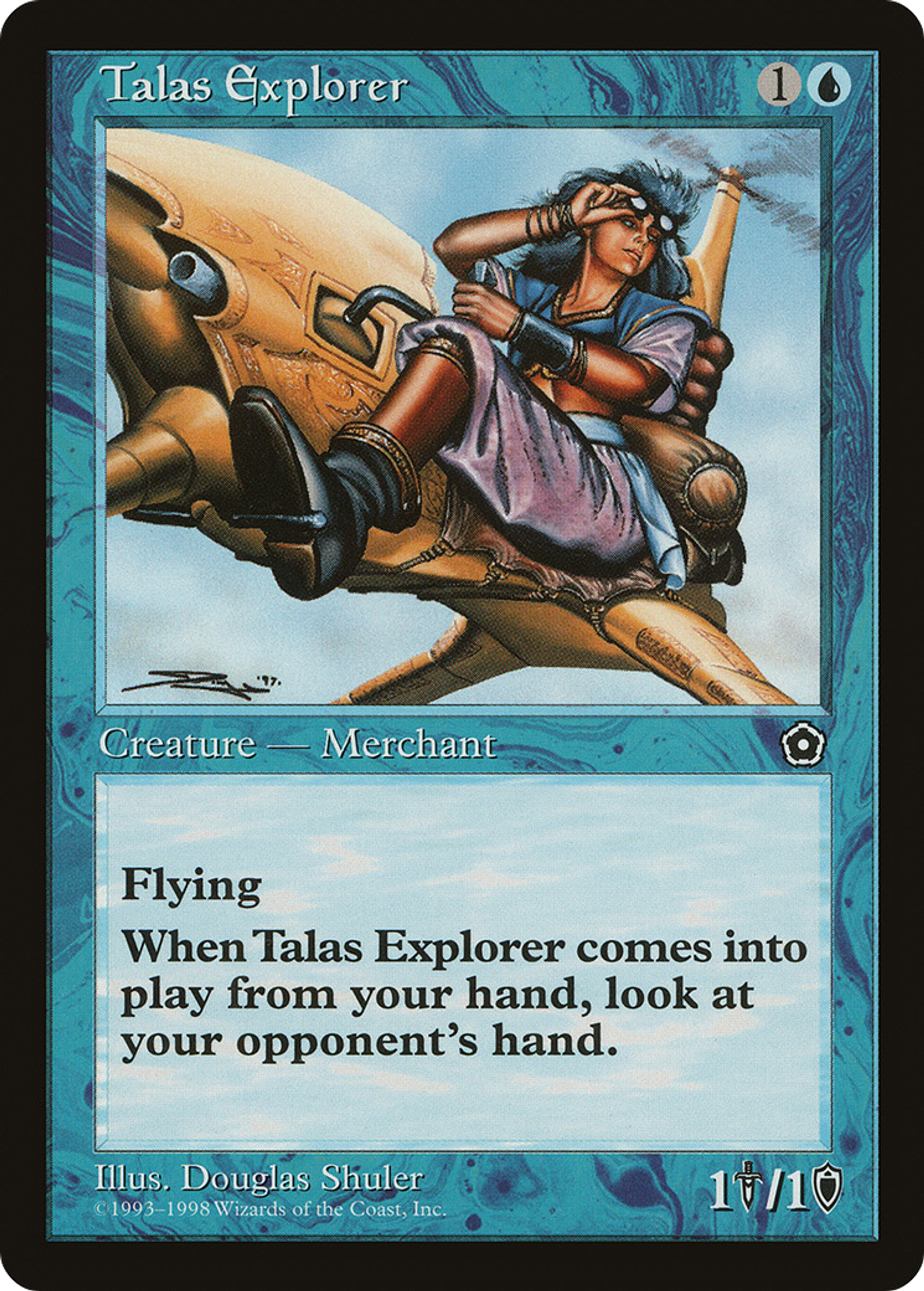 Exploratrice de Talas — Portal Second Age — Magic: The Gathering