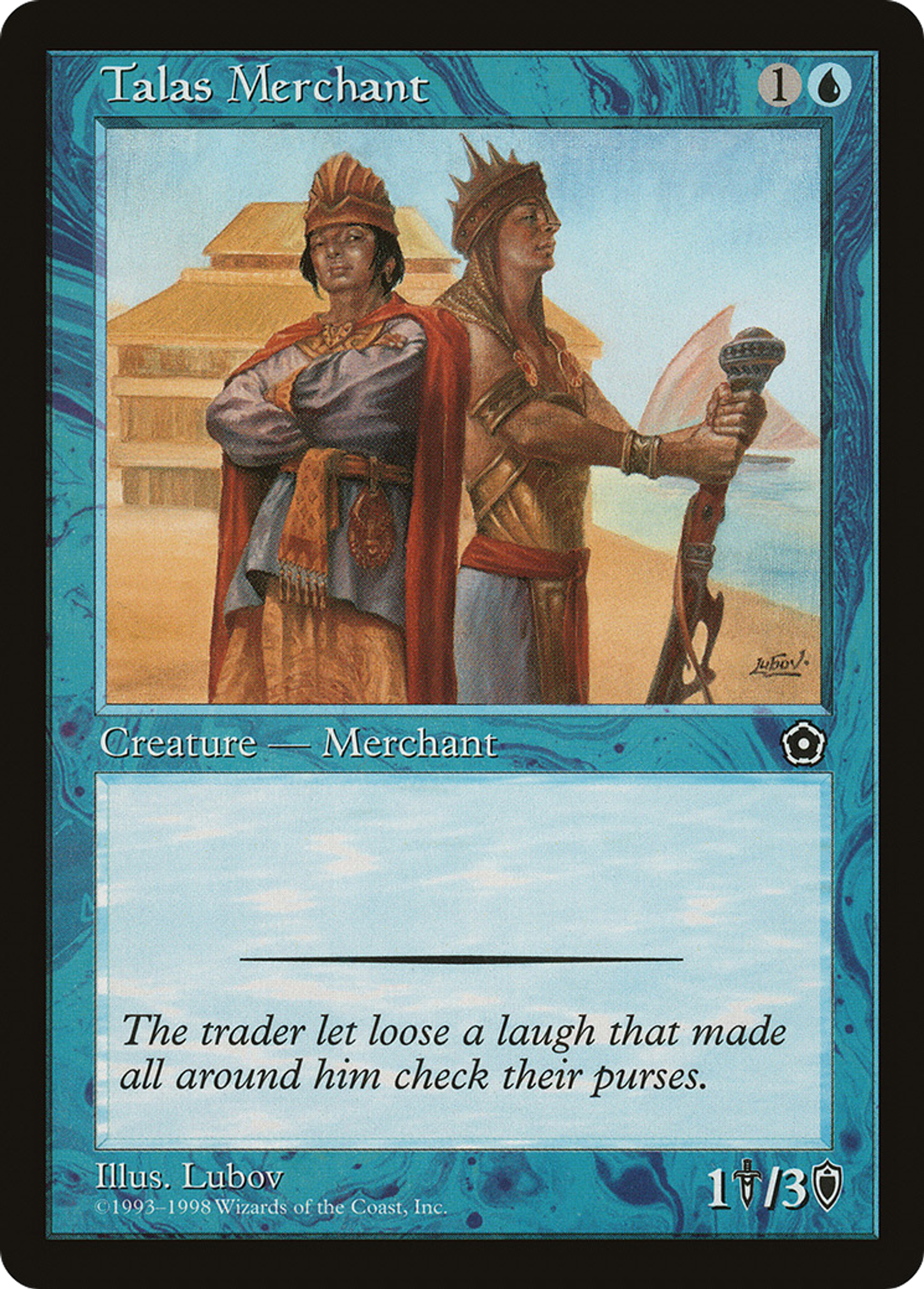 Marchand de Talas — Portal Second Age — Magic: The Gathering