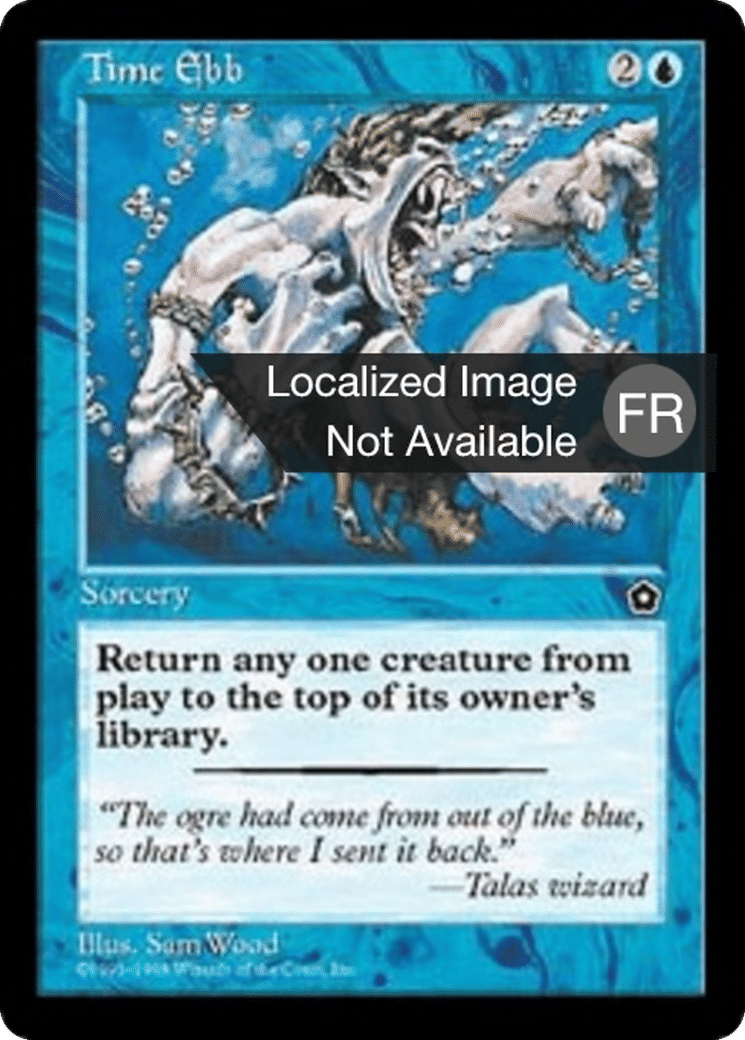 Temps du jusant — Portal Second Age — Magic: The Gathering