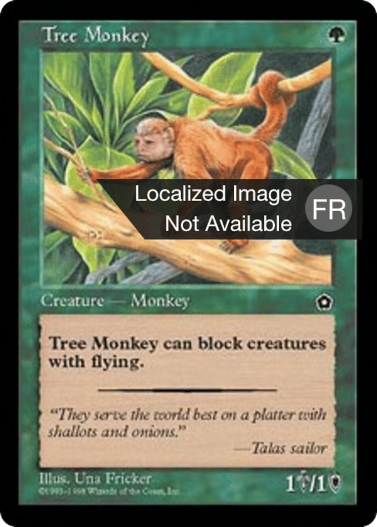 Singe arboricole — Portal Second Age — Magic: The Gathering