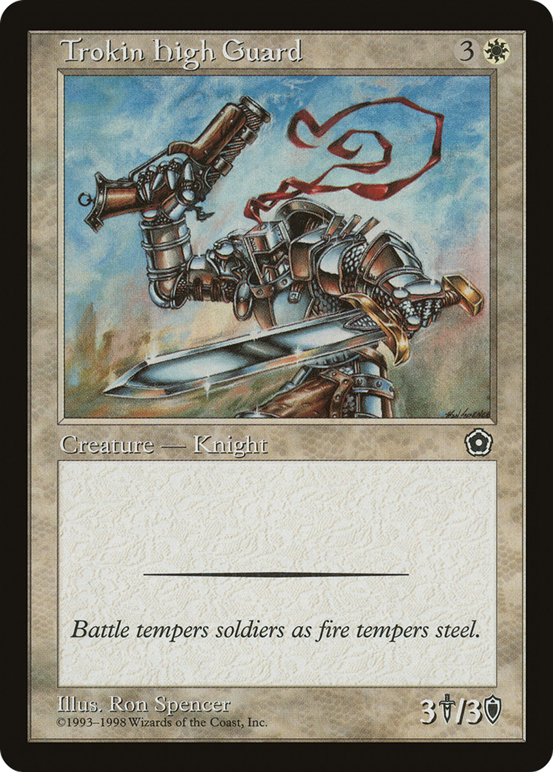 Haut garde de Trokin — Portal Second Age — Magic: The Gathering