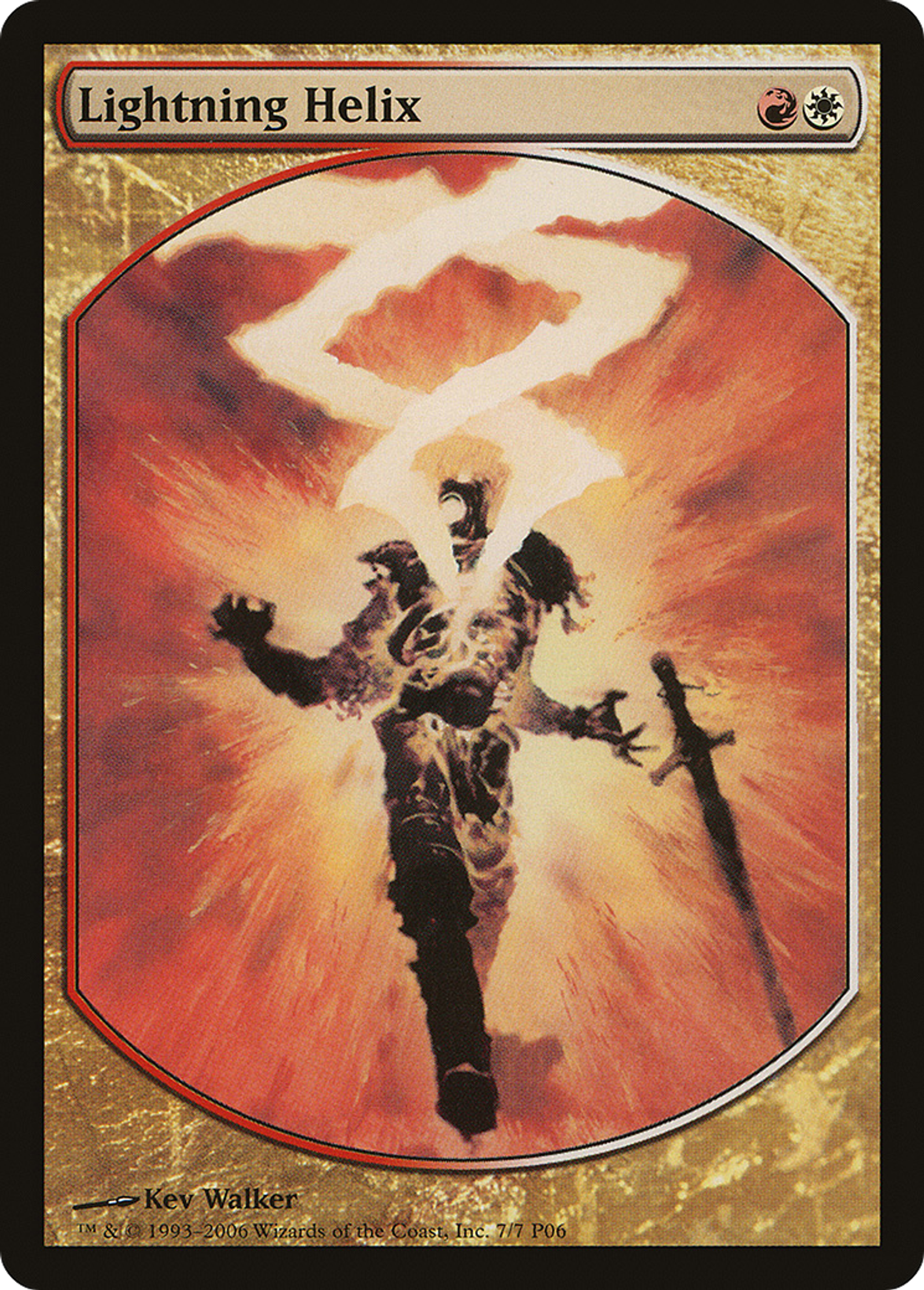 Lightning Helix — Magic Player Rewards 2006 — Magic: The Gathering