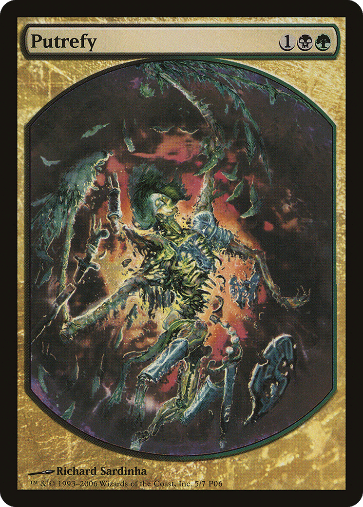 Putrefy — Magic Player Rewards 2006 — Magic: The Gathering