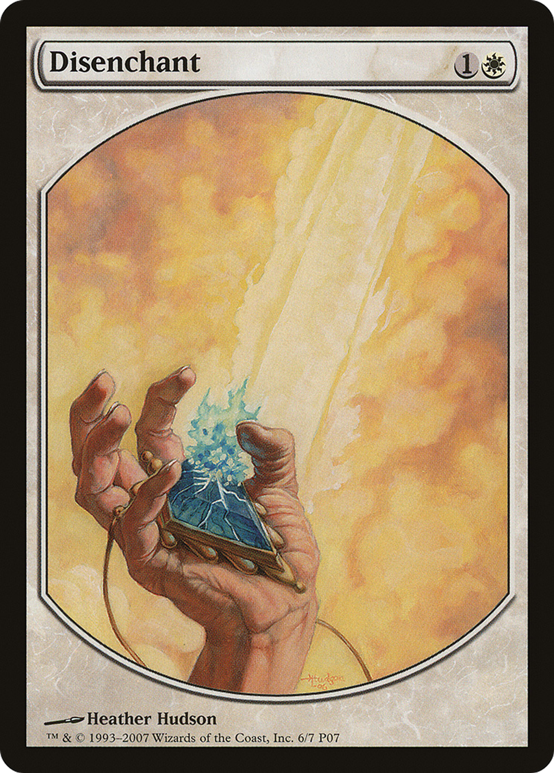 Disenchant — Magic Player Rewards 2007 — Magic: The Gathering