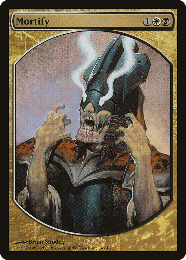 Mortify — Magic Player Rewards 2007 — Magic: The Gathering