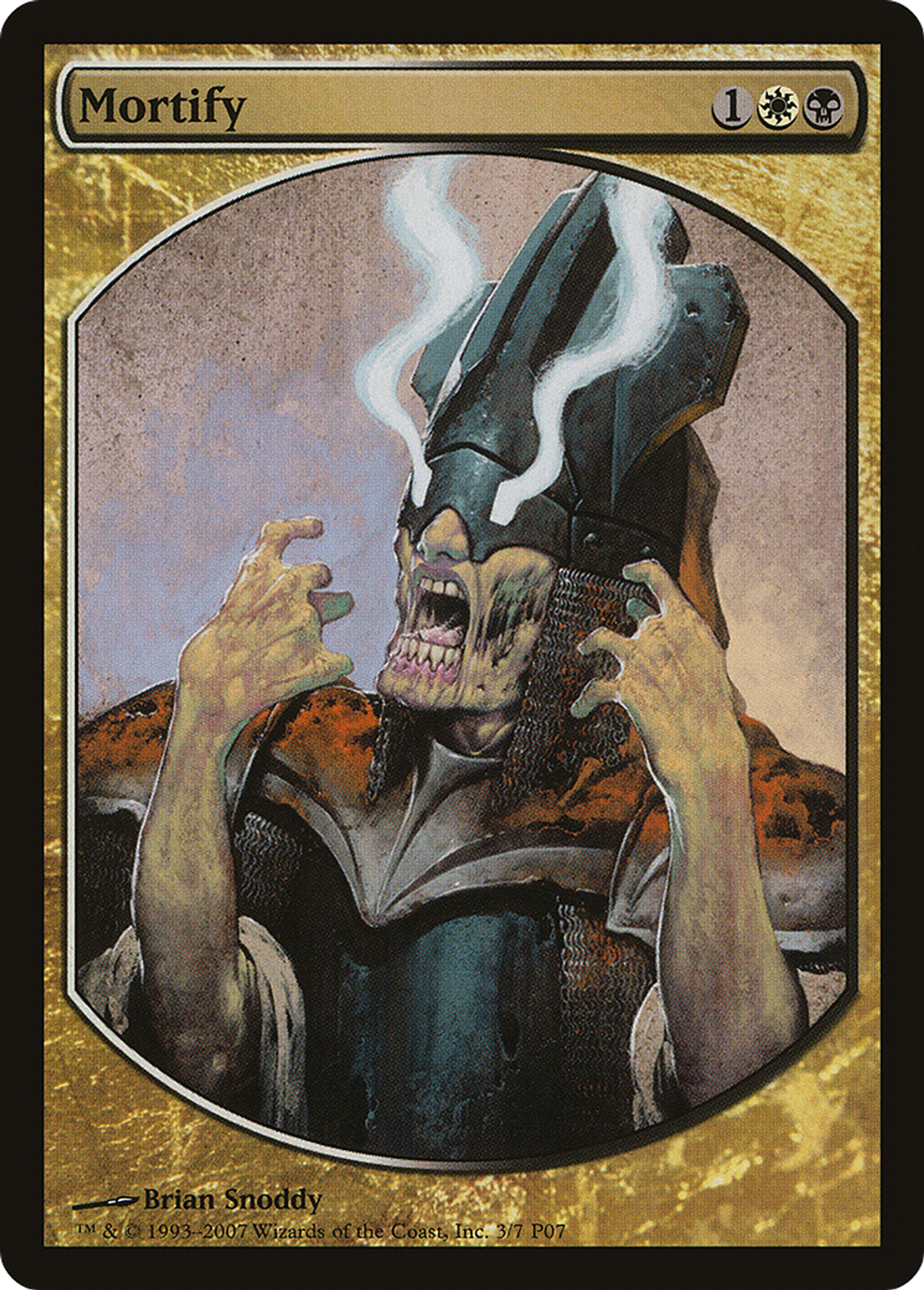 Mortify — Magic Player Rewards 2007 — Magic: The Gathering
