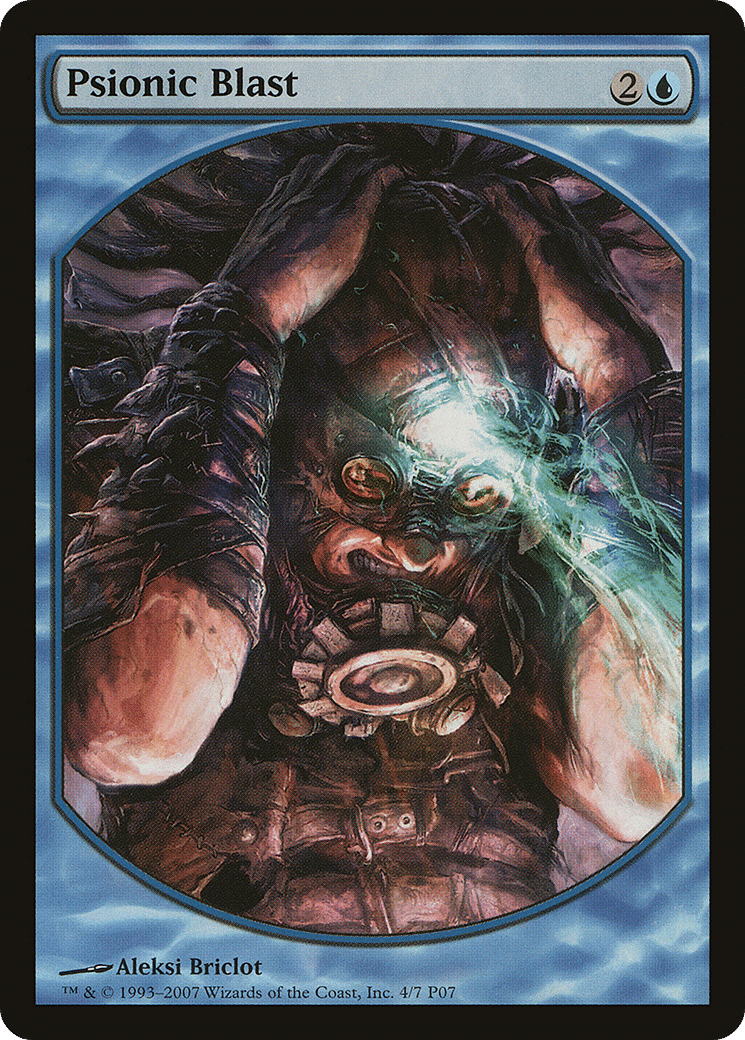 Psionic Blast — Magic Player Rewards 2007 — Magic: The Gathering