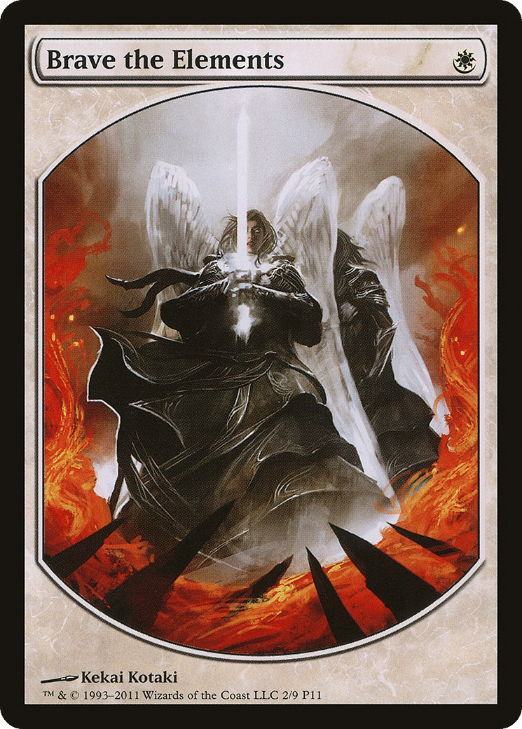 Brave the Elements — Magic Player Rewards 2011 — Magic: The Gathering