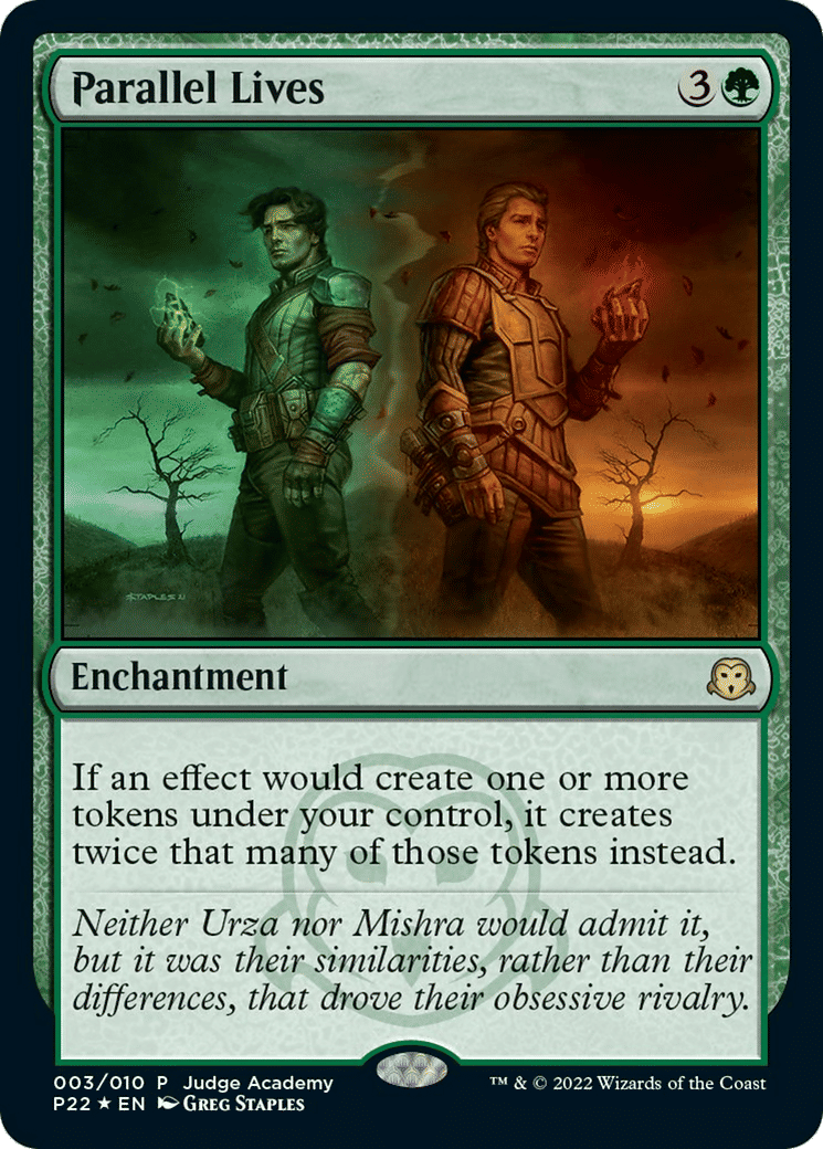 Parallel Lives — Judge Gift Cards 2022 — Magic: The Gathering