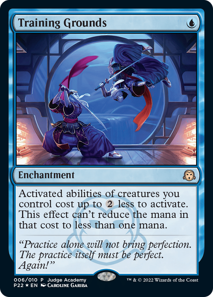 Training Grounds — Judge Gift Cards 2022 — Magic: The Gathering