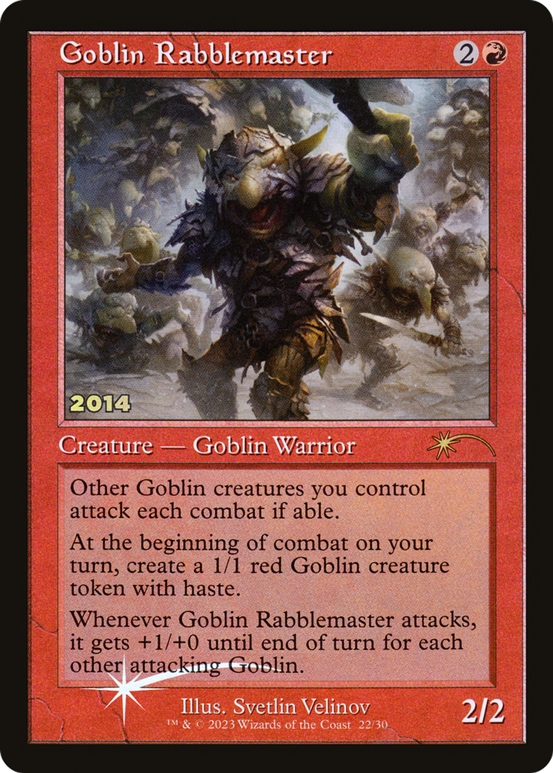 Maître plébéien gobelin — 30th Anniversary Play Promos — Magic: The Gathering