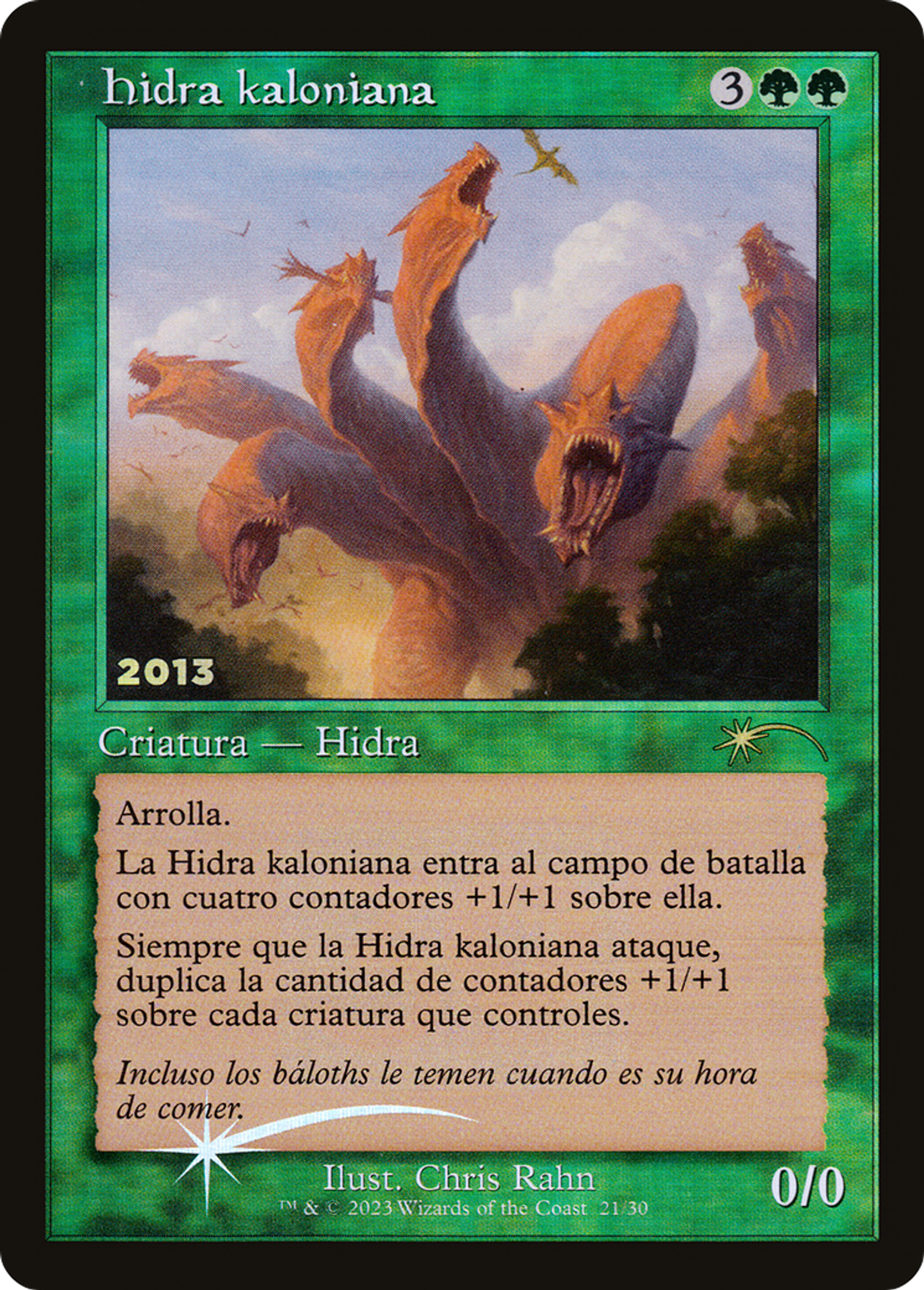 Hydre kalonienne — 30th Anniversary Play Promos — Magic: The Gathering