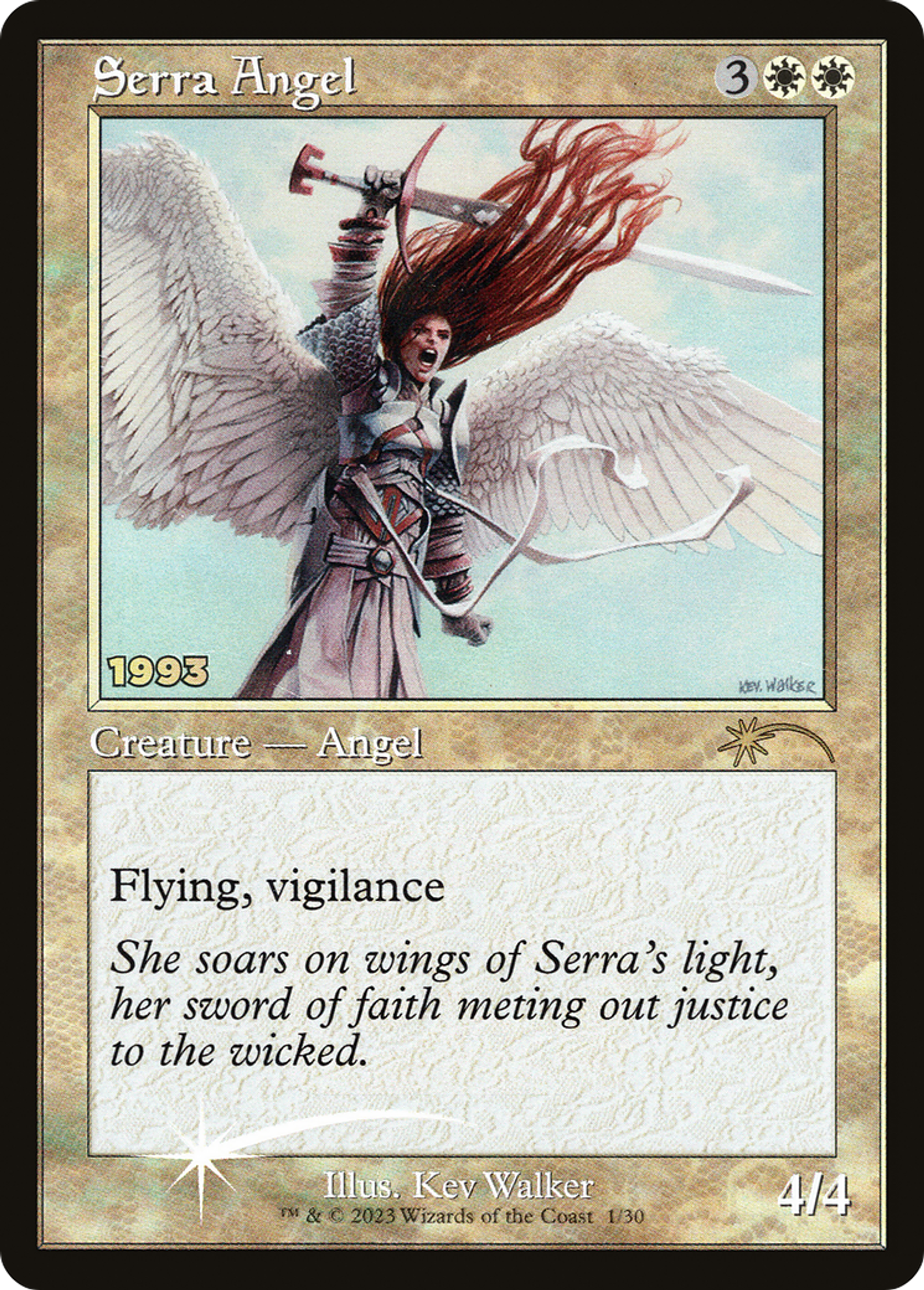 Ange de Serra — 30th Anniversary Play Promos — Magic: The Gathering