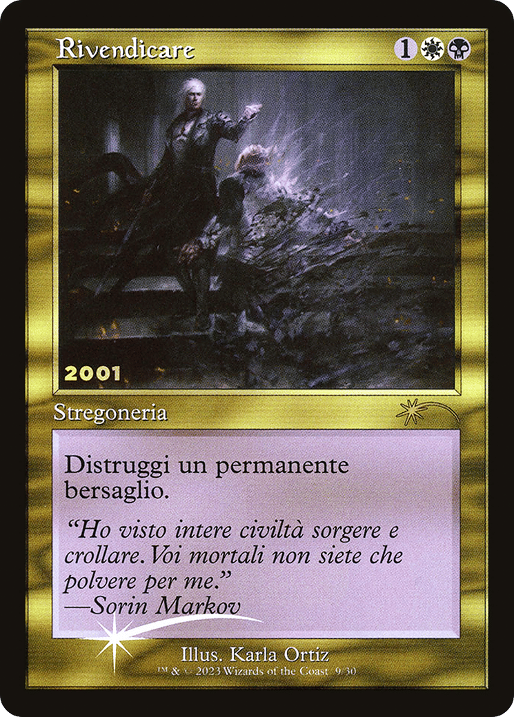 Vindicate — 30th Anniversary Play Promos — Magic: The Gathering