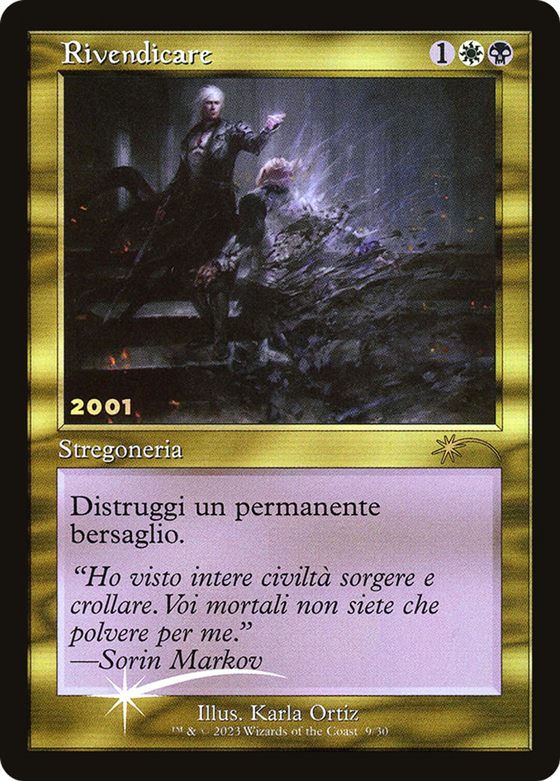 Justification — 30th Anniversary Play Promos — Magic: The Gathering