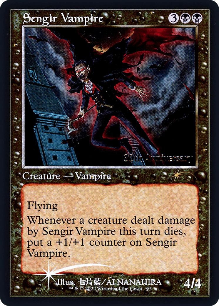 Sengir Vampire — 30th Anniversary History Promos — Magic: The Gathering