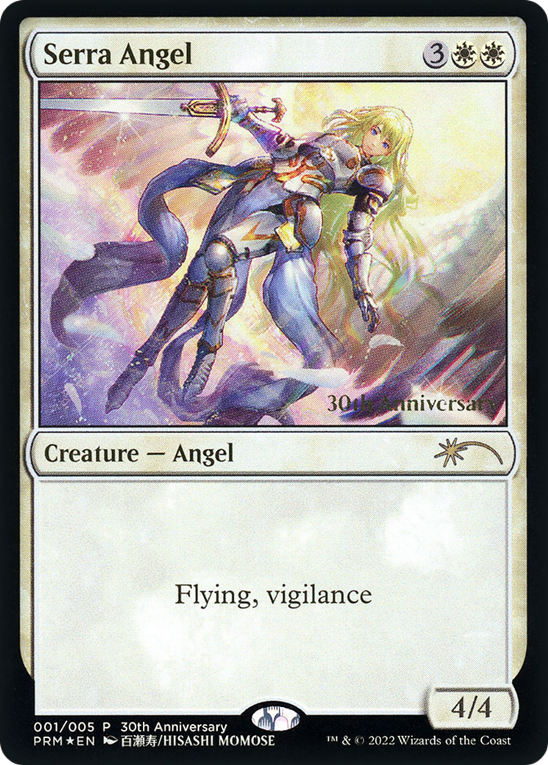Ange de Serra — 30th Anniversary History Promos — Magic: The Gathering