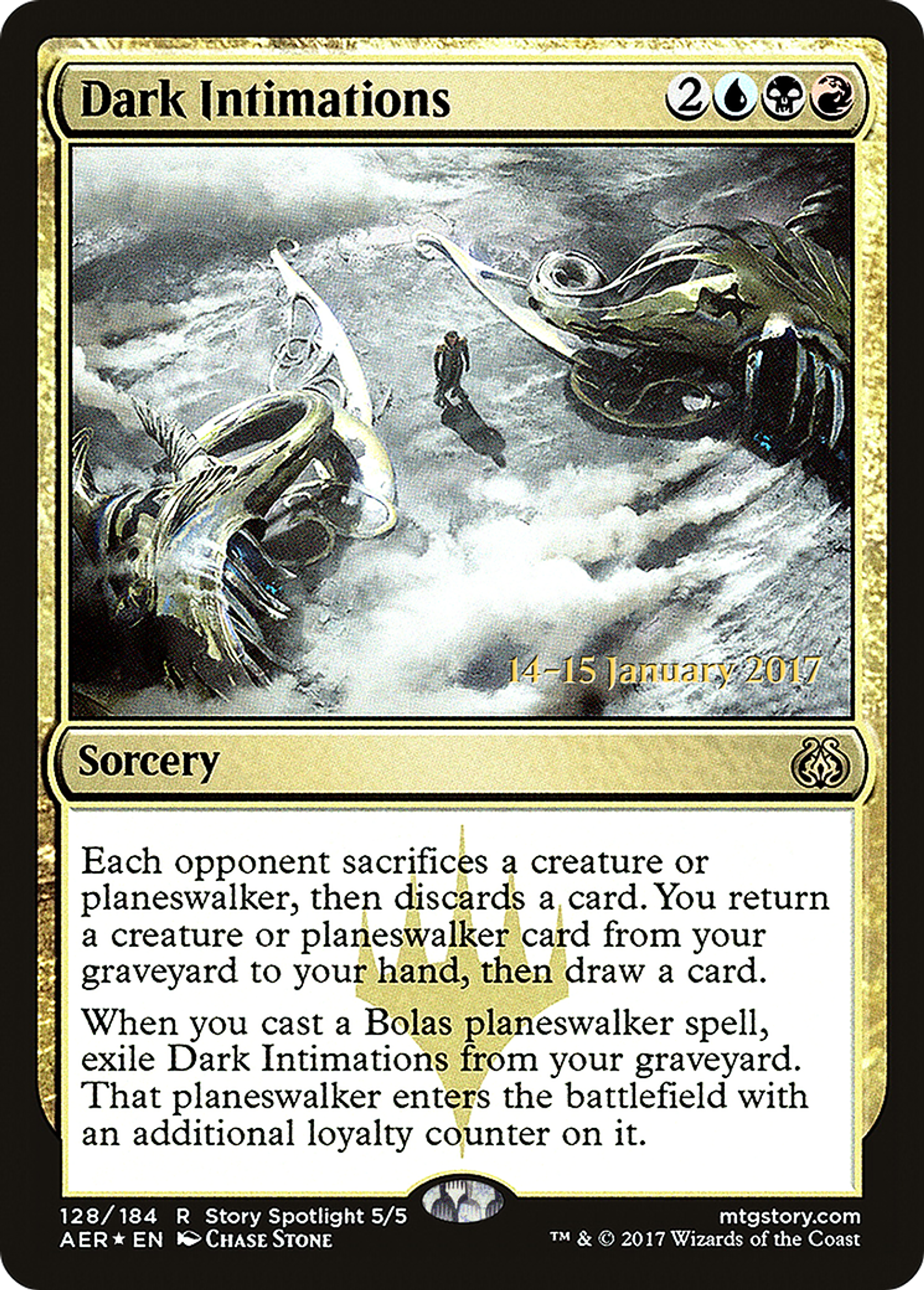 Dark Intimations — Aether Revolt Promos — Magic: The Gathering