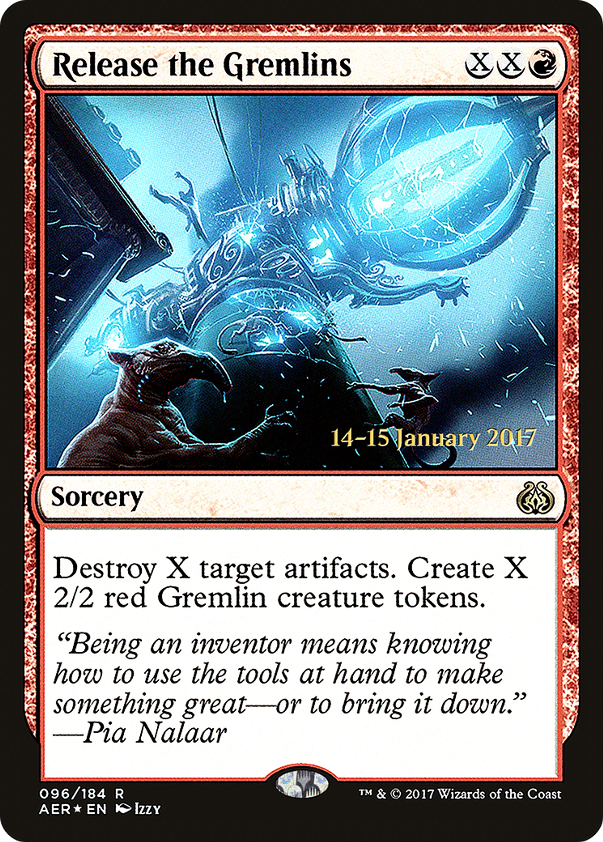 Release the Gremlins — Aether Revolt Promos — Magic: The Gathering