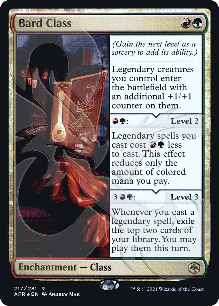 Bard Class — Adventures in the Forgotten Realms Promos — Magic: The Gathering